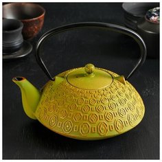 Чайник с ситом 1,2 л "Бурхон" зеленый 2788850 Сима ленд