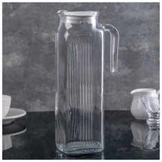 Кувшин 1,34 л Frigo, с белой крышкой 4208144 Pasabahce