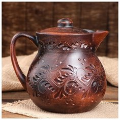 Кувшин 1,5 л декор 1563562 Красная глина