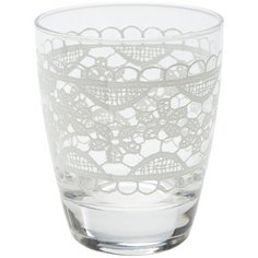 KARE Design Стакан Lace, коллекция "Кружево" 7,4*9,8*7,4, Стекло, Белый