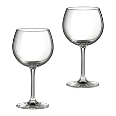 Бокал для вина Монд 460мл; D10, H188см, набор 2 шт Rona