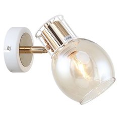 Спот Escada, 1х40W, золото, размеры (мм)-205x110x170, плафон - янтарный