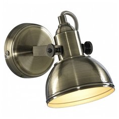 Спот Arte Lamp, 1х40W, бронза, размеры (мм)-230x120x190, плафон - бронза античная