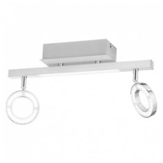 Спот Eglo, 3х3W, хром, размеры (мм)-390x85, 3000К, плафон - белый, хром