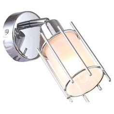 Спот Escada, 1х40W, хром, размеры (мм)-210x80x120, плафон - белый, хром