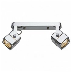 Спот Arte Lamp, 2х50W, хром, размеры (мм)-260х60х150, плафон - хром