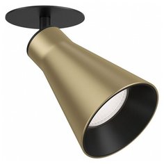 Спот Maytoni, 1х10W, латунь, размеры (мм)-80x142, плафон - латунь