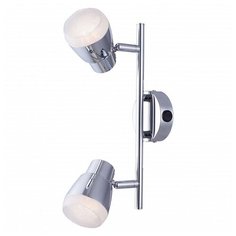 Спот Arte Lamp, 2х5W, хром, размеры (мм)-310x90x110, 3000К, плафон - неокрашенный, хром