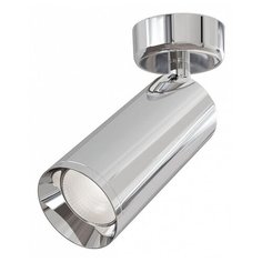 Спот Maytoni, 1х50W, хром, размеры (мм)-65x195, плафон - хром