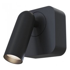 Спот Maytoni, 1х3W, черный, размеры (мм)-63x65x65, 3000К, плафон - черный