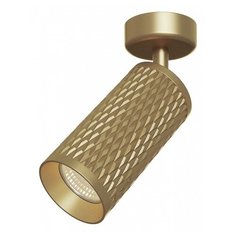 Спот Maytoni, 1х50W, золото, плафон - золото, размеры (мм)-65x195