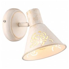 Спот Arte Lamp, 1х40W, золото, размеры (мм)-180x130x170, плафон - белый с золотой патиной