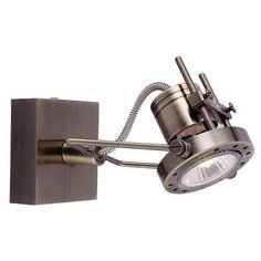 Спот Arte Lamp, 1х50W, бронза, размеры (мм)-150x100x80