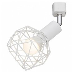 Спот Arte Lamp, 1х40W, хром, размеры (мм)-120х120х210, плафон - белый