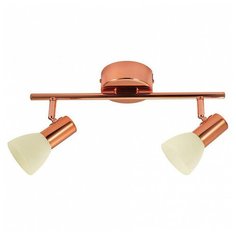 Спот Eglo ПРОМО, 2х5W, медь, размеры (мм)-360x100x200, 3000К, плафон - белый