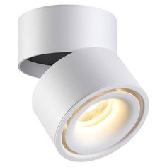 Спот Novotech, 1х7W, белый, размеры (мм)-102x105, 3000К, плафон - белый