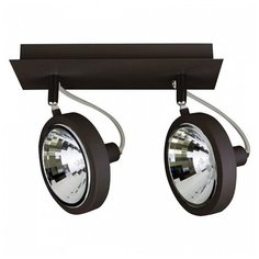 Спот Lightstar, 2х40W, черный, размеры (мм)-230x100x200, плафон - черный