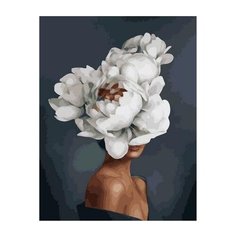 Paintboy Картина по номерам GX 29284 Девушка-цветок. Изящество (Джадд Эми) 40х50 см