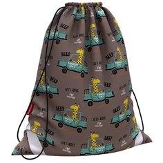 Мешок для обуви ErichKrause 365x440мм Traveling Giraffe