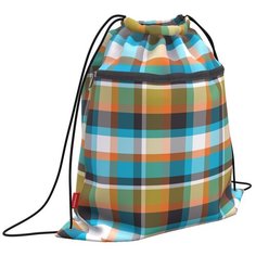 Мешок для обуви ErichKrause с карманом на молнии 500х410мм Colorado Tartan