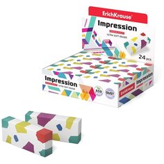 Ластик ErichKrause Impression (в коробке по 24 шт.)