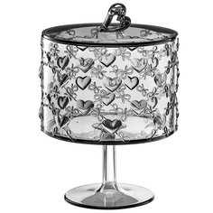 Ваза для десертов Guzzini Love малая серая 11540092