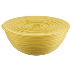 Миска с крышкой Tierra 25 см желтая Guzzini 175002206
