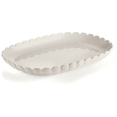 Поднос Tiffany М 32 см молочно-белый Guzzini 279601156