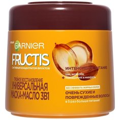GARNIER Маска-масло для волос 3 в 1 Fructis Тройное восстановление, 300 мл