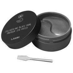 LSanic Гидрогелевые патчи Collagen and black snail premium eye patch, 60 шт. L’Sanic