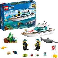Конструктор LEGO City 60221 Яхта для дайвинга
