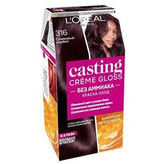 LOreal Paris Casting Creme Gloss стойкая краска-уход для волос, 316, Сливовый Сорбет