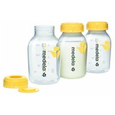 Medela Бутылочки для хранения грудного молока 150 мл прозрачный 3 шт.