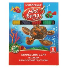 Пластилин ErichKrause Artberry с Алоэ Вера 8 цветов/144г (41761)
