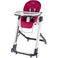 Стульчик для кормления Peg-Perego Siesta Follow Me, berry