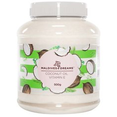 Масло для тела Maldives Dreams кокосовое масло для волос и тела, 500 г