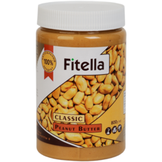 Fitella Паста арахисовая классическая, 800 г