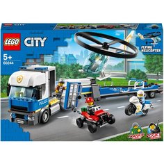 Конструктор LEGO City 60244 Полицейский вертолётный транспорт