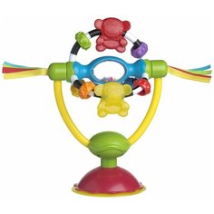 Прорезыватель-погремушка Playgro High Chair Spinning Toy разноцветный