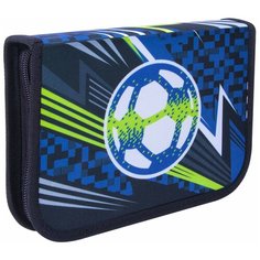 TIGER FAMILY Пенал Striking Football (228922) черный