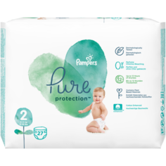 Pampers подгузники Pure Protection 2 (4-8 кг)