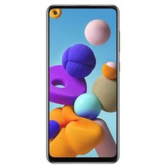 Смартфон Samsung Galaxy A21s 4/64GB, черный