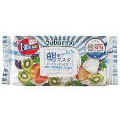 Saborino тканевая маска Успей за 60 секунд осветляющая, 28 шт.