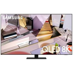 Телевизор QLED Samsung QE65Q700TAU 65" (2020), черный титан