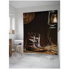 Штора для ванной JoyArty Техасский вечер 180х200 (sc-10227)