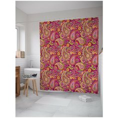 Штора для ванной JoyArty Космические лепестки 180х200 (sc-21956)