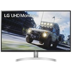 Монитор LG 32UN500-W 31.5", черный/белый