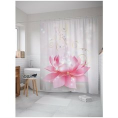 Штора для ванной JoyArty Магический цветок 180х200 (sc-2624)