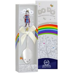 АргентА Ложка детская из серебра "Сказочный принц"