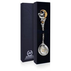 АргентА Ложка "Зодиак-Скорпион" с позолотой